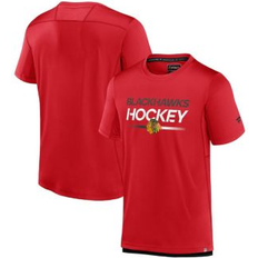 Fanatics Branded Red Chicago Blackhawks Authentic Pro Tech T-Shirt Men's