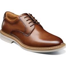 Florsheim Men's Norfolk Leather Plain Toe Oxford Cognac