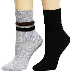 Badgley Mischka Ultra Soft Wool Blend Socks W/ Racer Stripe