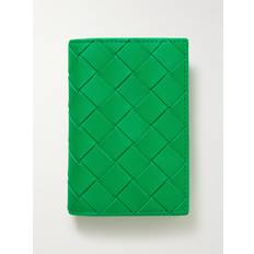 Bottega Veneta Intrecciato Leather Bifold Cardholder Men Green