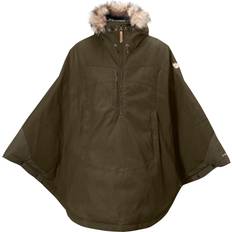 S - Women Capes & Ponchos Fjällräven Luhkka - Dark Olive