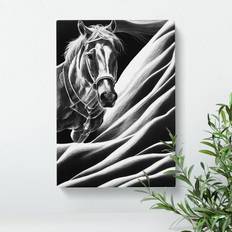 Natur Pur Monochrome Horse No.4 Wrapped Graphic