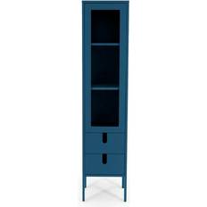 Blue Glass Cabinets Tenzo Uno Blue Glass Cabinet 40x178cm