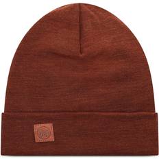 Buff Merino Heavyweight Beanie - Solid Sienna