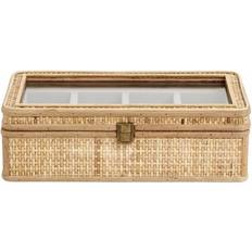 Glass Small Boxes Nordal Rattan Natural Small Box 34.5cm