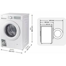 Samsung Front Loaded - Washing Machines Samsung 1400 rpm