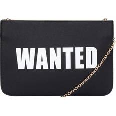 Black Clutches "Wanted" Clutch Bag Black One Size
