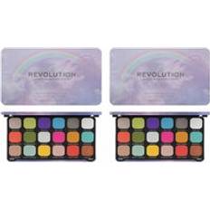 Revolution Revolution Womens Rainbow Eyeshadow Palette 18 x 1.1g x 2 One Size