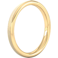 Goldsmiths Grooves Wedding Ring - Gold