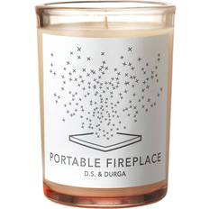 D.S. & Durga Portable Fireplace Candle Scented Candle