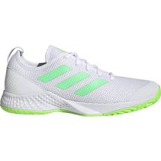 38 ⅔ Racket Sport Shoes adidas CourtFlash M - Cloud White/Beam Green/Solar Green