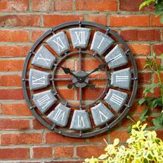 Williston Forge Smart Garden, Metal Wall Clock