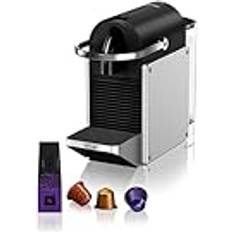 Nespresso De'Longhi Pixie EN127.S Kaffekapselmaschine, zwei