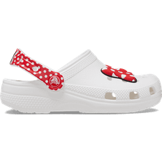 Crocs Kid's Disney Minnie Mouse Classic Clog - White/Red
