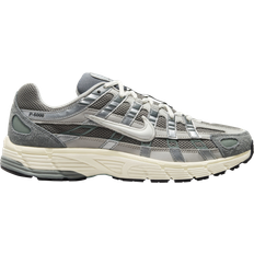 Men - Silver Shoes Nike P-6000 M - Flat Pewter/Light Iron Ore/Metallic Silver/White