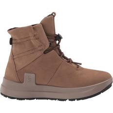 Quick Lacing System Lace Boots ecco Mid-height Gore-Tex - Brown