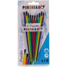 Pincello Paint Brushes Set of 10 24-pack