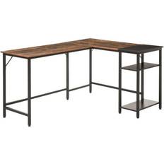 Homcom L-shape Workstation Writing Desk 120x150cm