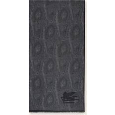 Etro Cashemre blend scarf BLACK