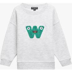 Whistles Kids' Monster Embroidered Sweatshirt