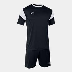 Joma Pheonix Shirt Shorts Set 5XS Black/White