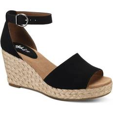 Style & Co Seleeney Wedge Sandals, Created for Macy's Black