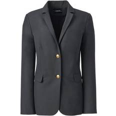 Lands' End Women Blazers Lands' End School Uniform Women Hopsack Blazer