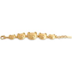 Moschino Gold Teddy Bear Bracelet A0606 Gold