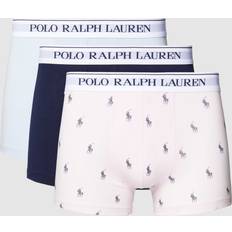 Polo Ralph Lauren Blue - Men Men's Underwear Polo Ralph Lauren CLASSIC TRUNK-3 PACK blue male Boxers & Briefs now available at BSTN in