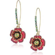 Betsey Johnson Betsey Johnson Rose Dangle Earring