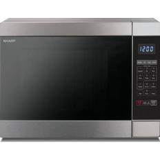 Sharp Countertop - Grill Microwave Ovens Sharp R956SLM Silver