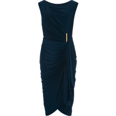 Elastane/Lycra/Spandex - Knee Length Dresses - Solid Colours Phase Eight Donna Bodycon Midi Dress - Teal