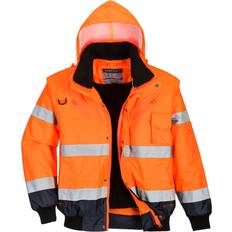 Portwest C465 Hi-Vis 3-in-1 Contrast Bomber Jacket