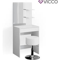 VICCO Isabelle White Dressing Table 40x60cm 2pcs