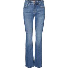 Vero Moda Flash Mid Rise Jeans - Blue/Medium Blue Denim