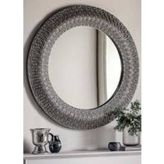 Gallery Direct Chic Pewter Marina Wall Mirror