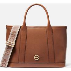 Messenger Bags Michael Kors Women's Luisa Medium Satchel Luggage Tan
