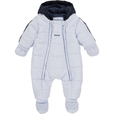 HUGO BOSS Baby Boy's Monogram Snowsuit - Light Blue