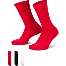 Nike Red Socks Nike Jordan Everyday Crew Socks 3-pack - Multi-Color