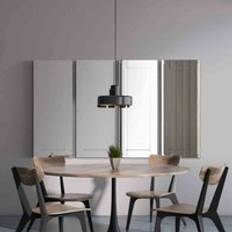 Square Wall Mirrors MirrorOutlet Quadruple Horsley Wall Mirror