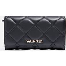 Valentino Ocarina Quilted Faux Leather Wallet - Black