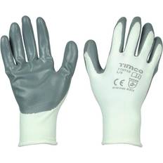 Timco Secure Grip Gloves Smooth Nitrile Foam Coated Polyester