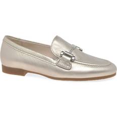 Gabor Loafers Gabor Destiny Womens Loafers 5.5, Gold