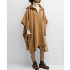 Wool Capes & Ponchos Moncler Wool Cape Sand 01