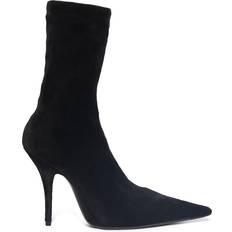 Balenciaga Women Boots Balenciaga Knife sock boots black