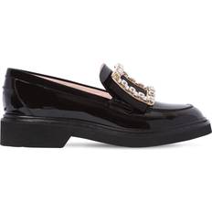 Roger Vivier patent leather loafers black