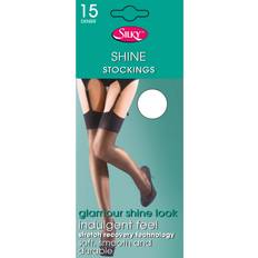 Silky Seidenstrümpfe für Damen/Damen, glänzend, einfarbig 1 Paar