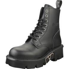 New Rock Boots New Rock M-mili084n-s3 Unisex Ankle Boots in Black