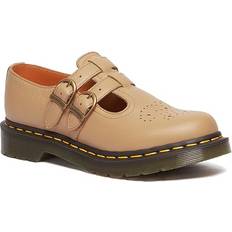 Dr. Martens Heels & Pumps Dr. Martens 8065 mary jane flat shoes in beige Beige EU 36