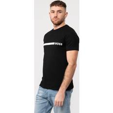 Boss Orange Slim Fit T Shirt Black